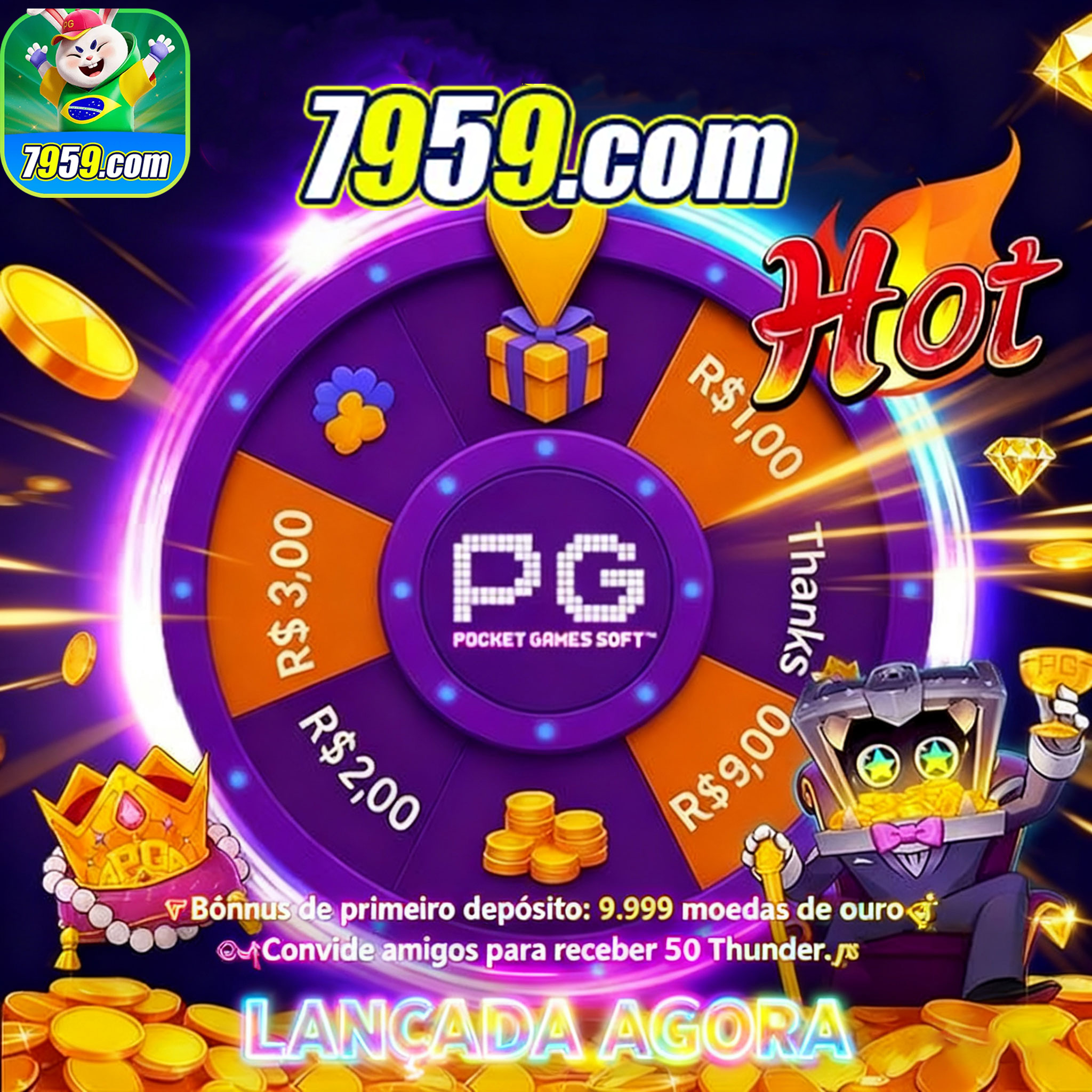 blaze aposta 1 milhao 