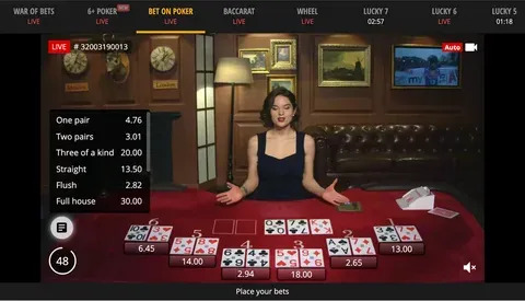 melhor cassino betfair 